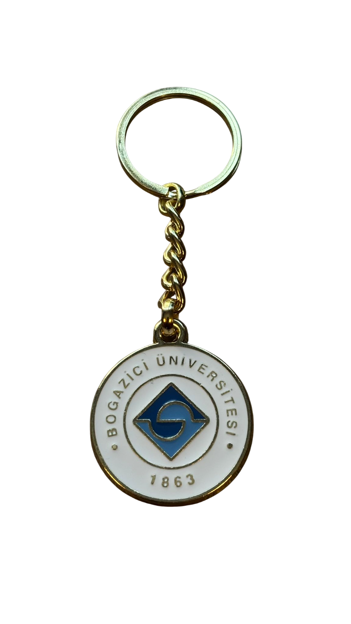Boğaziçi Üniversitesi Metal Anahtarlık Gold