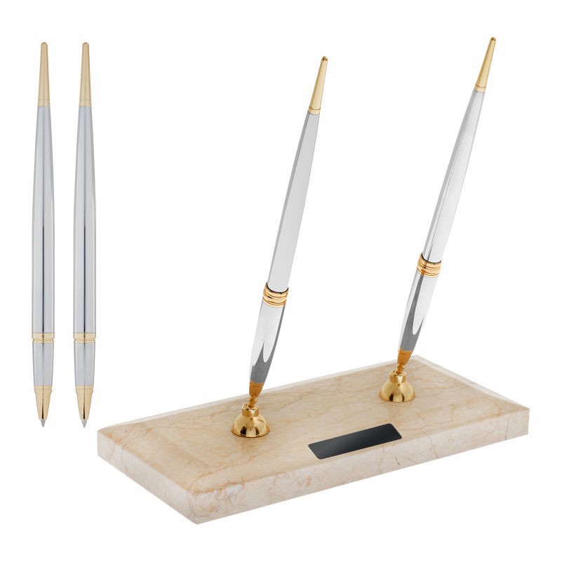 KP0227-0098 Mermer Kaideli̇ Kalemlik