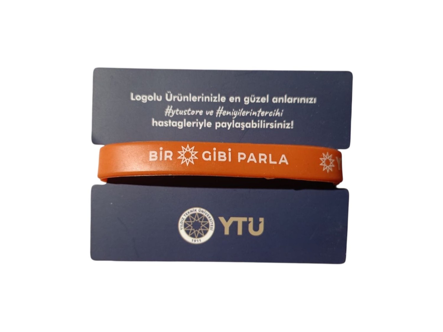 YTÜ - Yıldız Gibi Parla Turuncu Bileklik