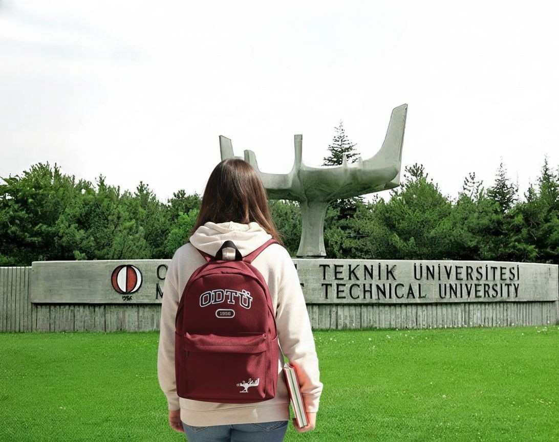 ODTÜ - Bordo Sırt Çantası