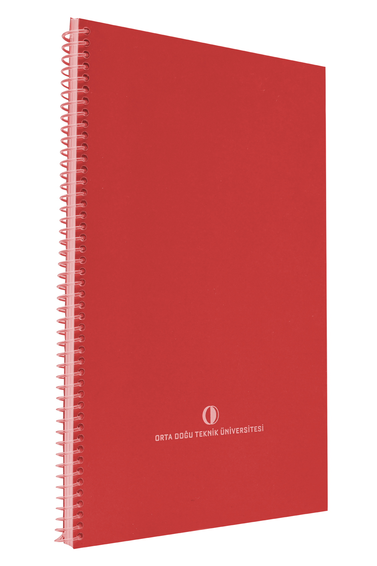 Plastik Sert Kapaklı Harita Metod Defter (Kırmızı)