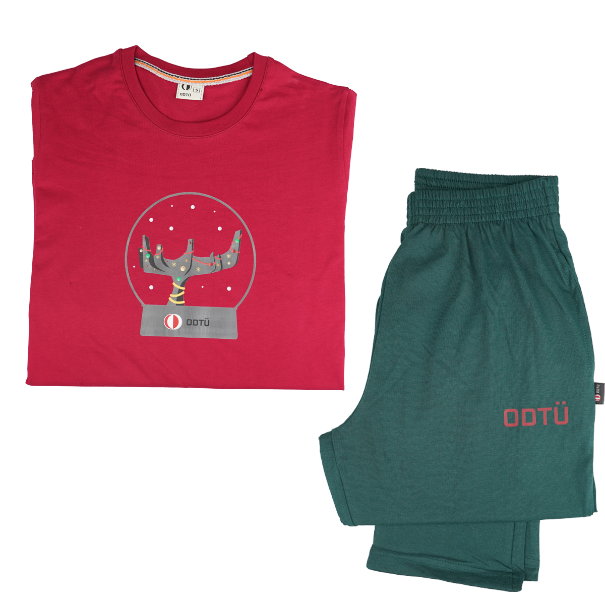 Yeni Yıl Temalı Pijama Takımı